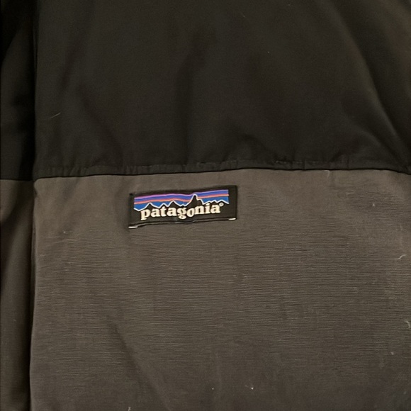 Patagonia Mens Bivy Down Puffer Vest Black and Gray size XL - Picture 3 of 10